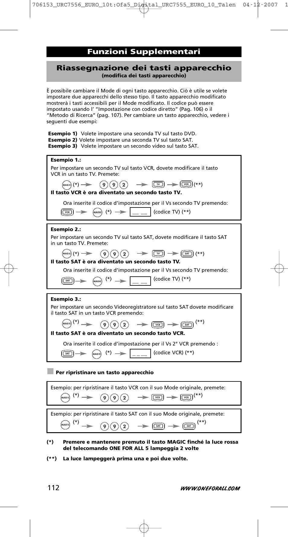 One for All URC-7556 User Manual | Page 113 / 224