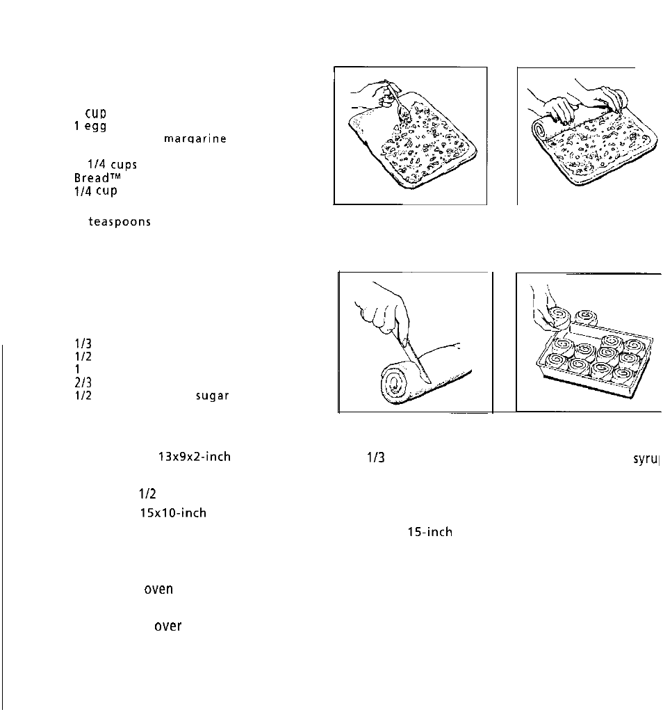 Caramel-pecan rolls | Oster deluxe bread and dough maker User Manual | Page 42 / 60