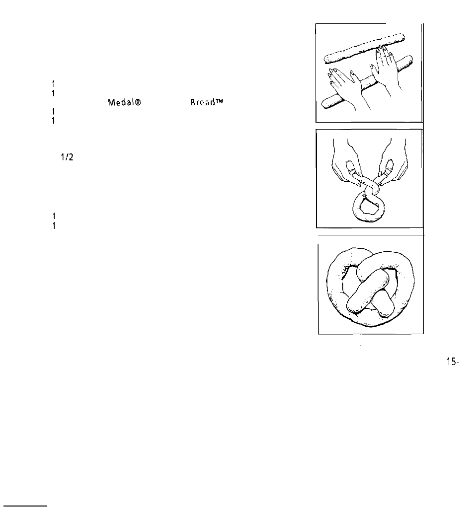 Soft pretzels | Oster deluxe bread and dough maker User Manual | Page 48 / 60