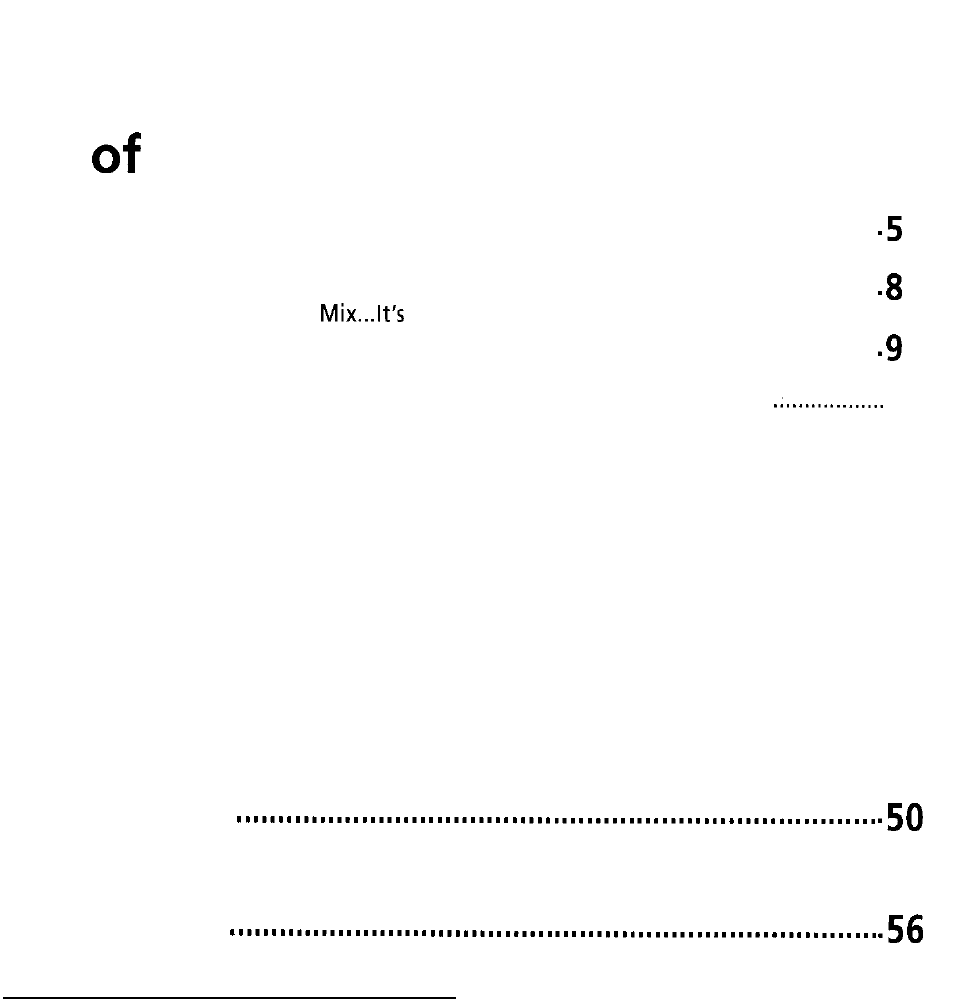 Table contents | Oster deluxe bread and dough maker User Manual | Page 5 / 60