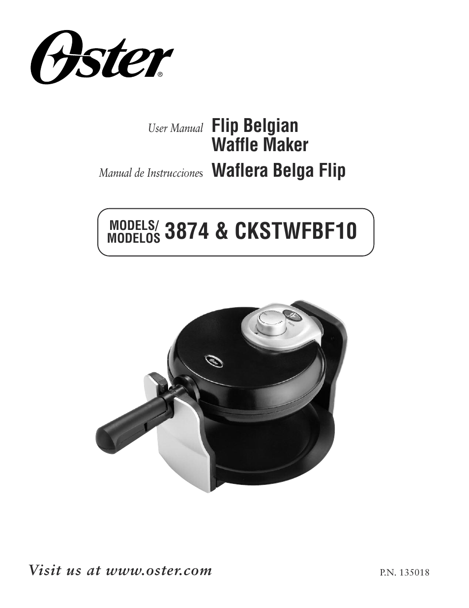 Oster 135018 User Manual | 24 pages