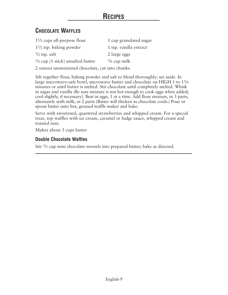 Ecipes | Oster 135018 User Manual | Page 10 / 24