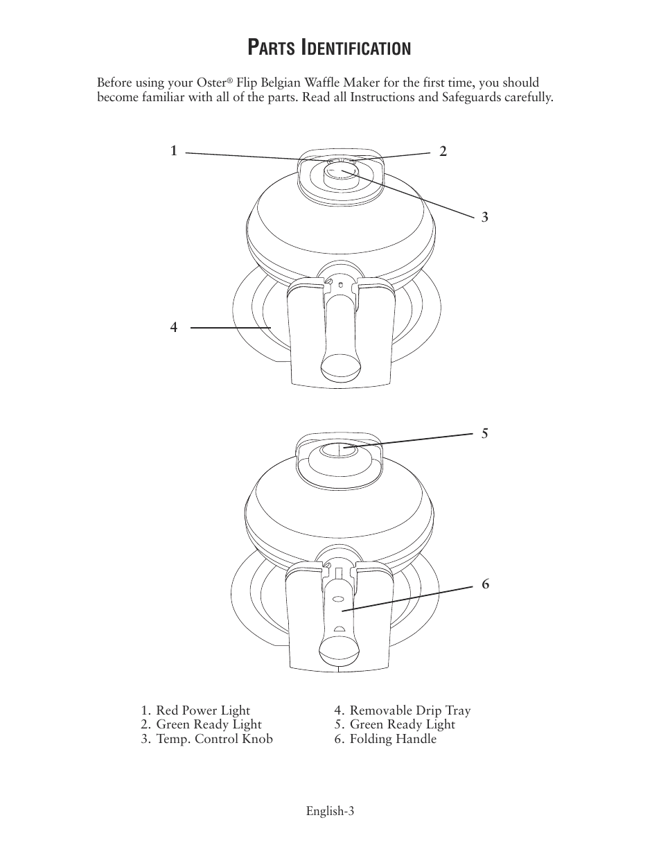 Oster 135018 User Manual | Page 4 / 24