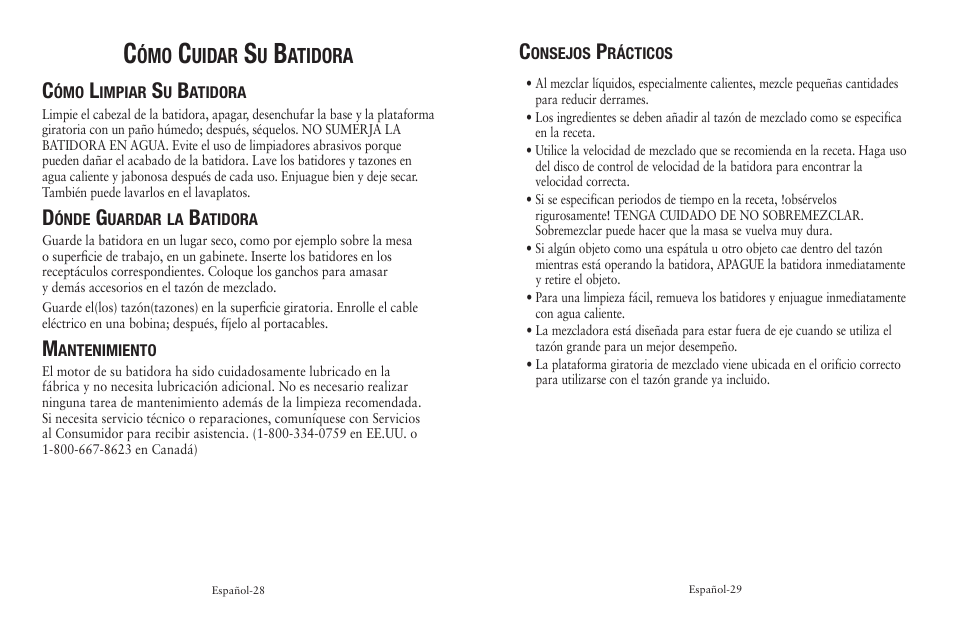 Uidar, Atidora | Oster BATIDORA FPSTSM5101 User Manual | Page 15 / 20