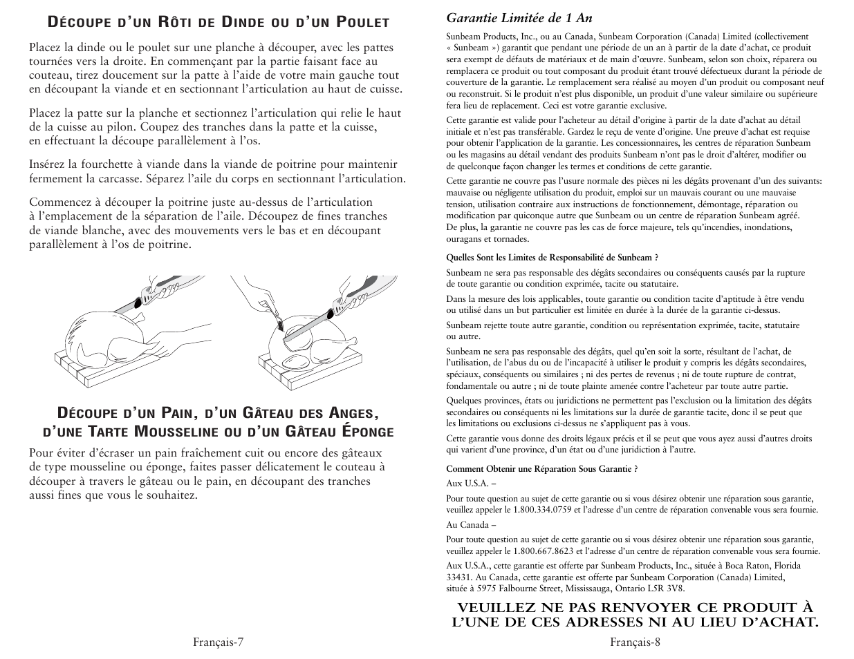 Oster 2802 User Manual | Page 12 / 12