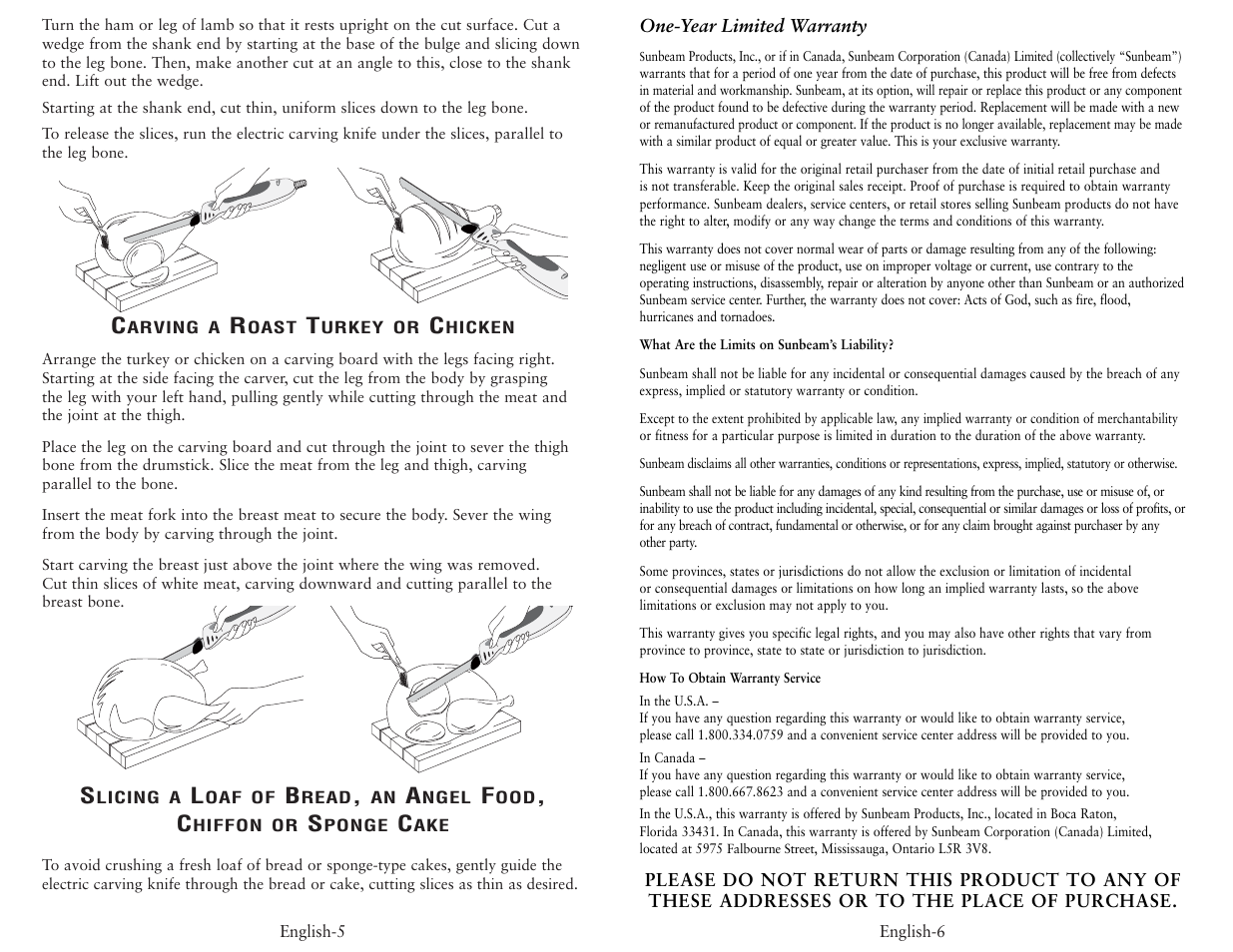 Oster 2802 User Manual | Page 4 / 12
