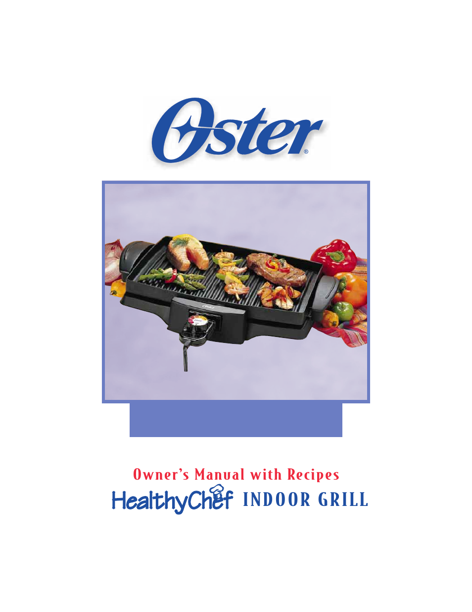 Oster HEALTHY CHEF 4767 User Manual | 32 pages