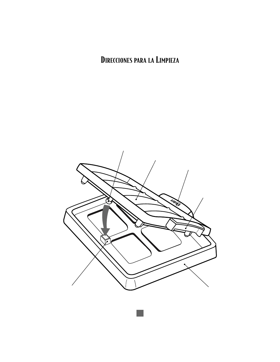 Irecciones para la, Impieza | Oster HEALTHY CHEF 4767 User Manual | Page 20 / 32