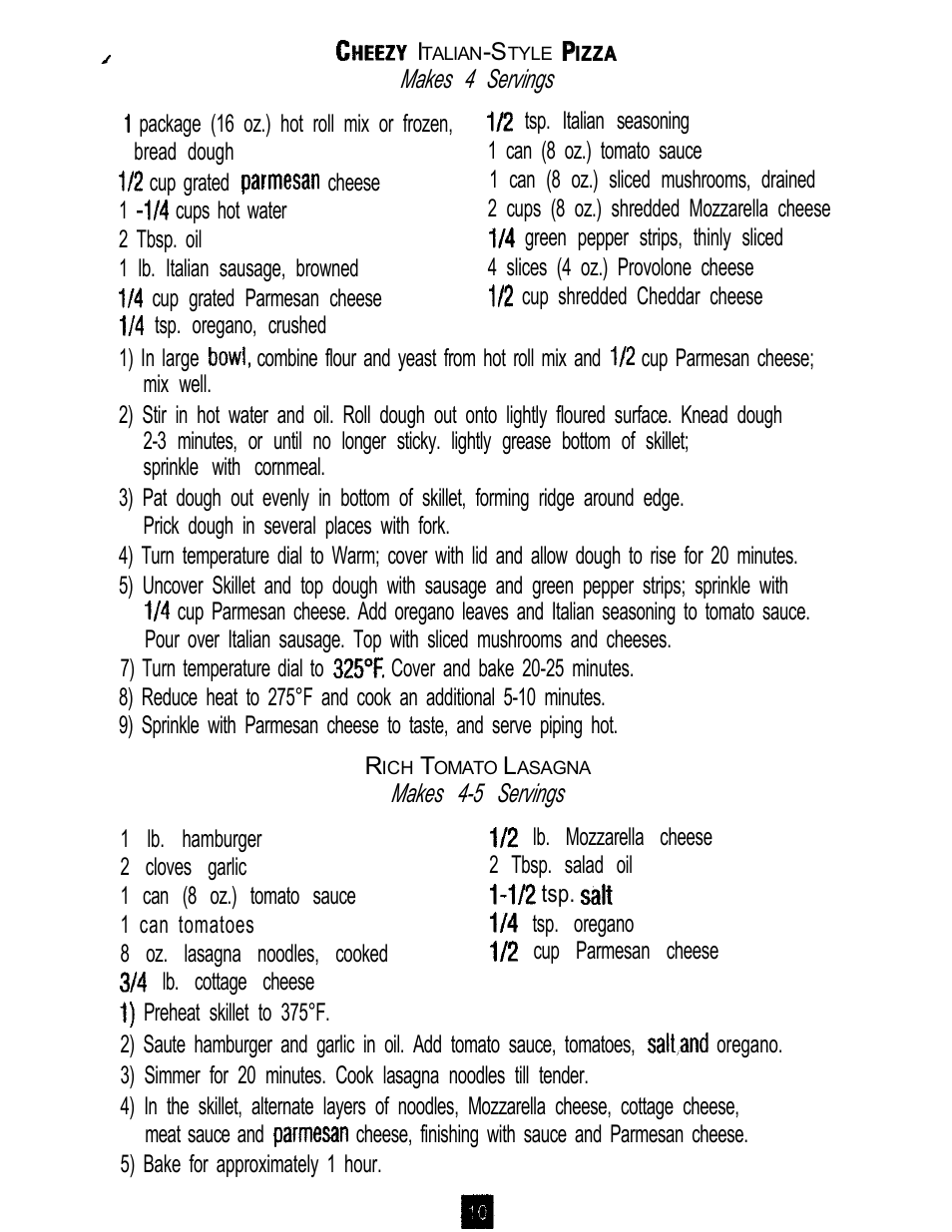 Oster 3222 User Manual | Page 10 / 52