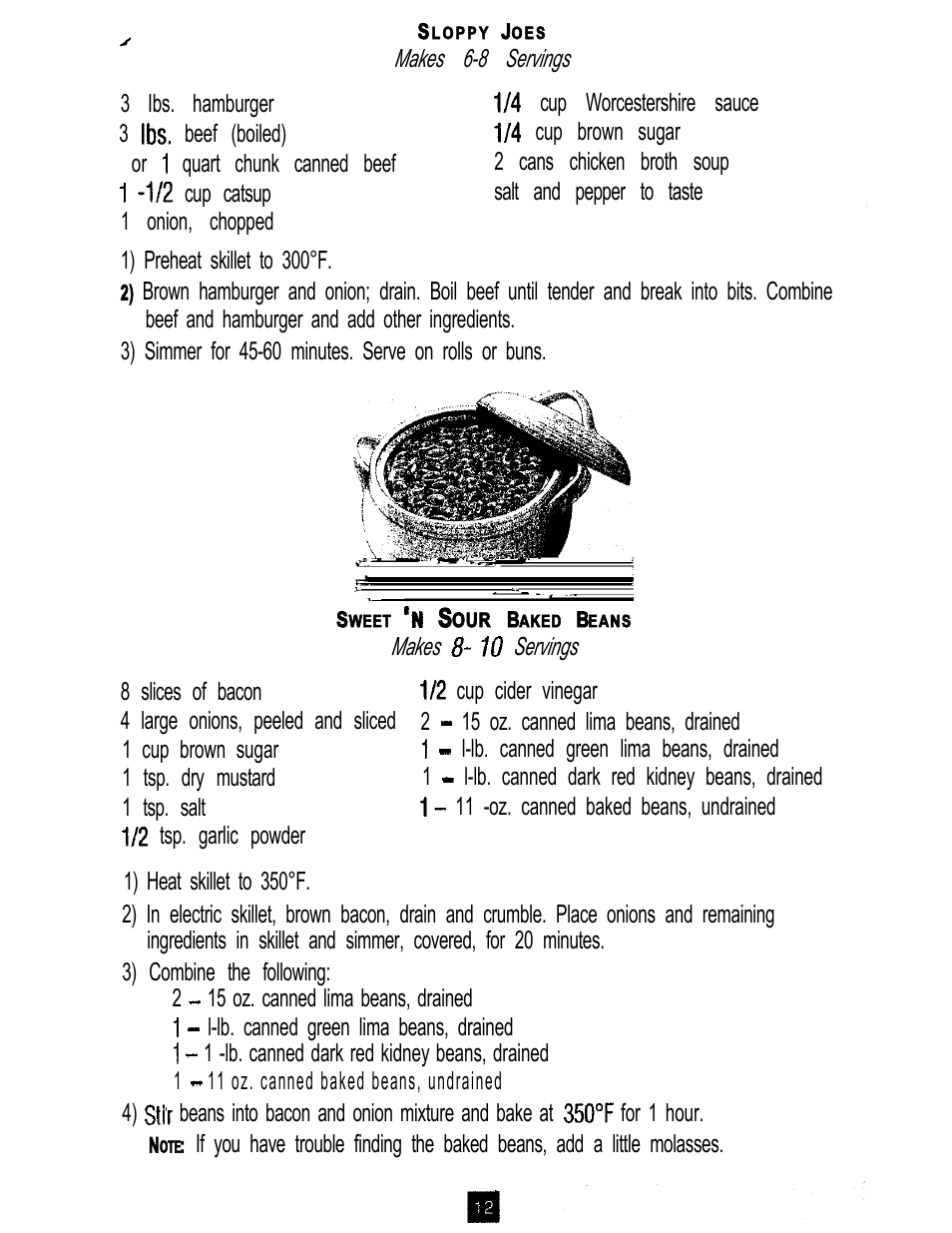 Oster 3222 User Manual | Page 12 / 52