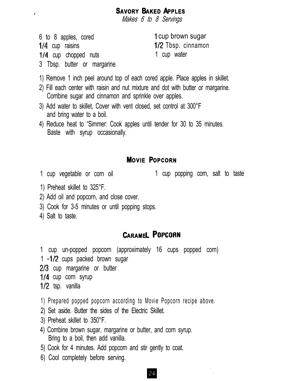 Oster 3222 User Manual | Page 24 / 52