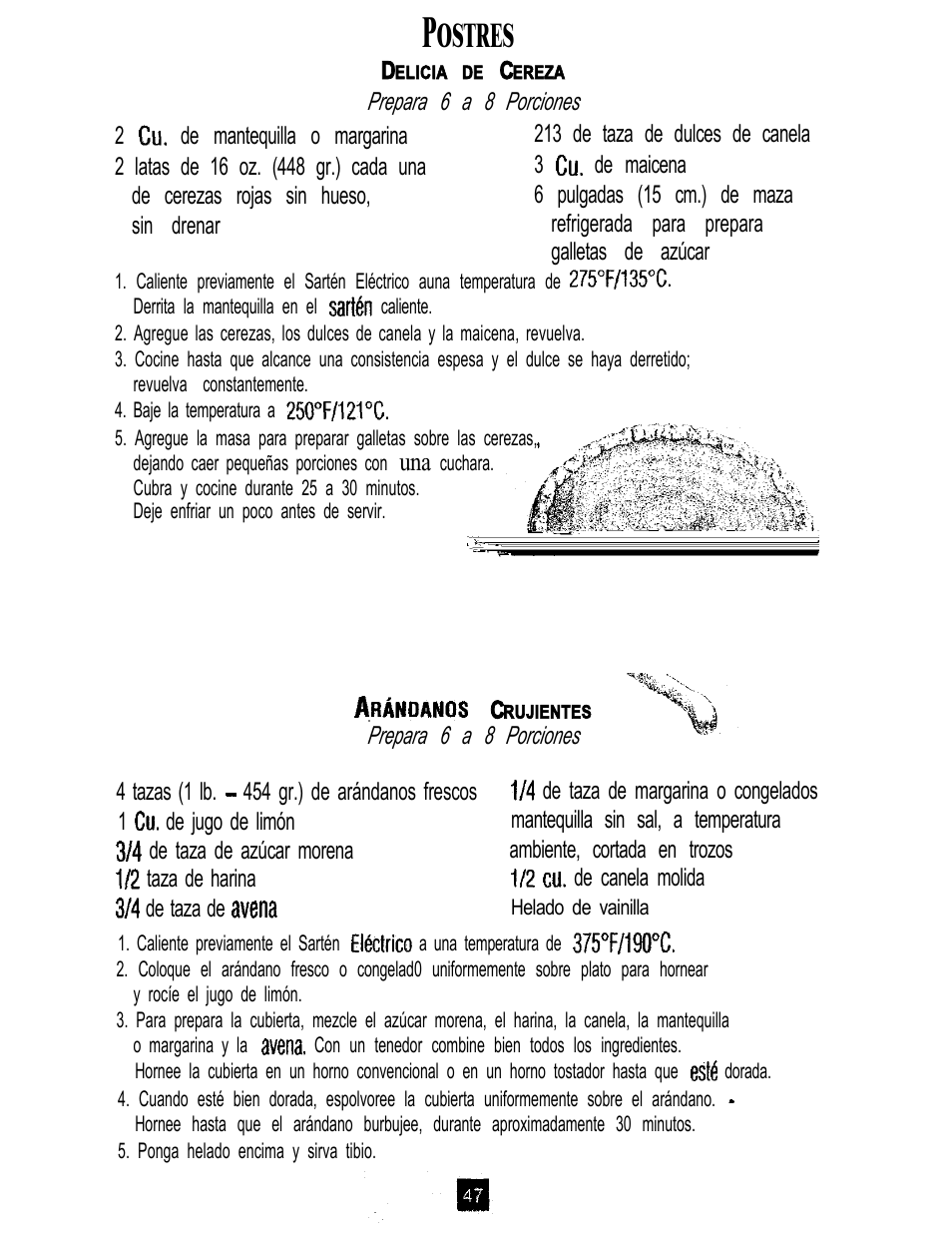 Ostres | Oster 3222 User Manual | Page 47 / 52