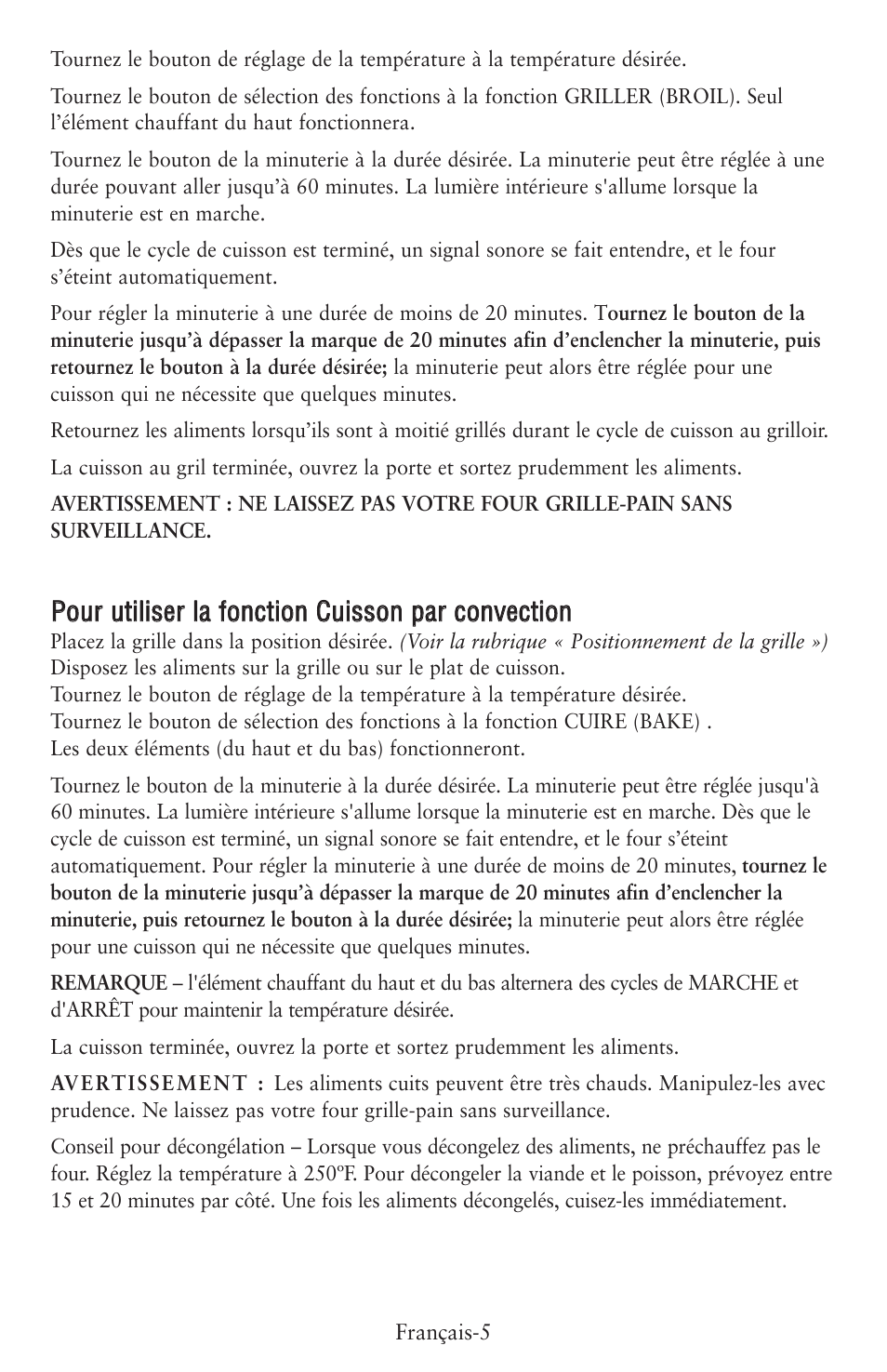 Oster 6056 User Manual | Page 20 / 24