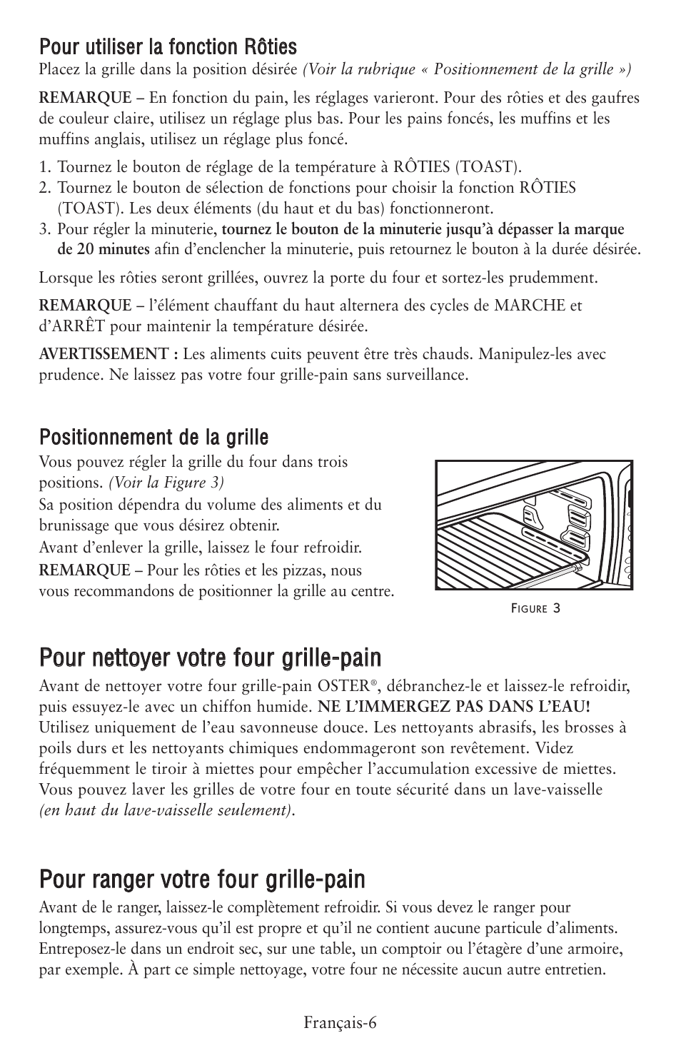 Oster 6056 User Manual | Page 21 / 24