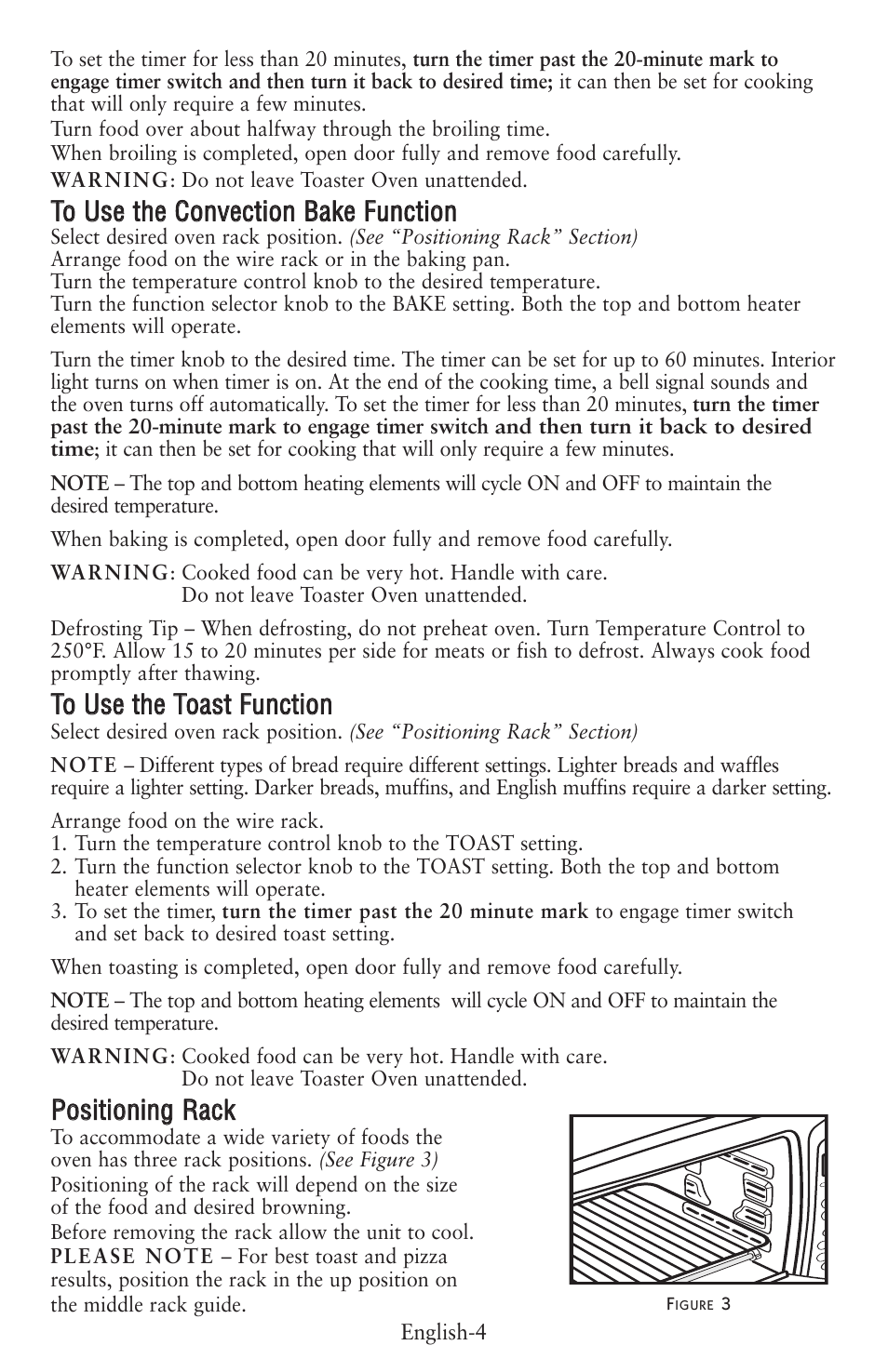 Oster 6056 User Manual | Page 5 / 24