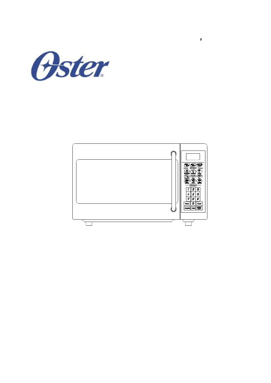 Oster OMW1480 User Manual | 16 pages