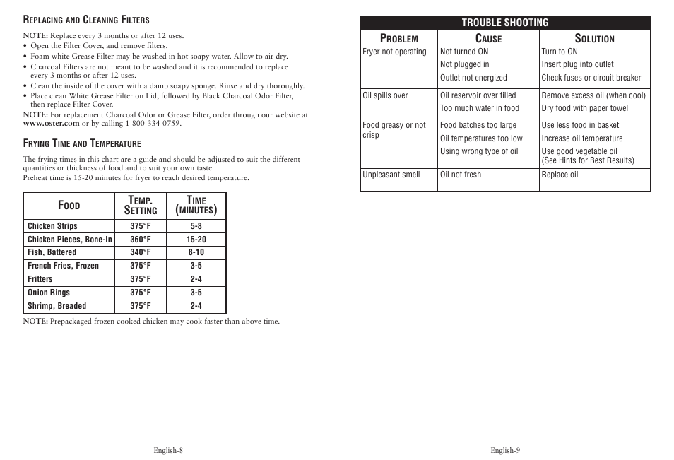 Oster CKSTDFFM40 User Manual | Page 5 / 12