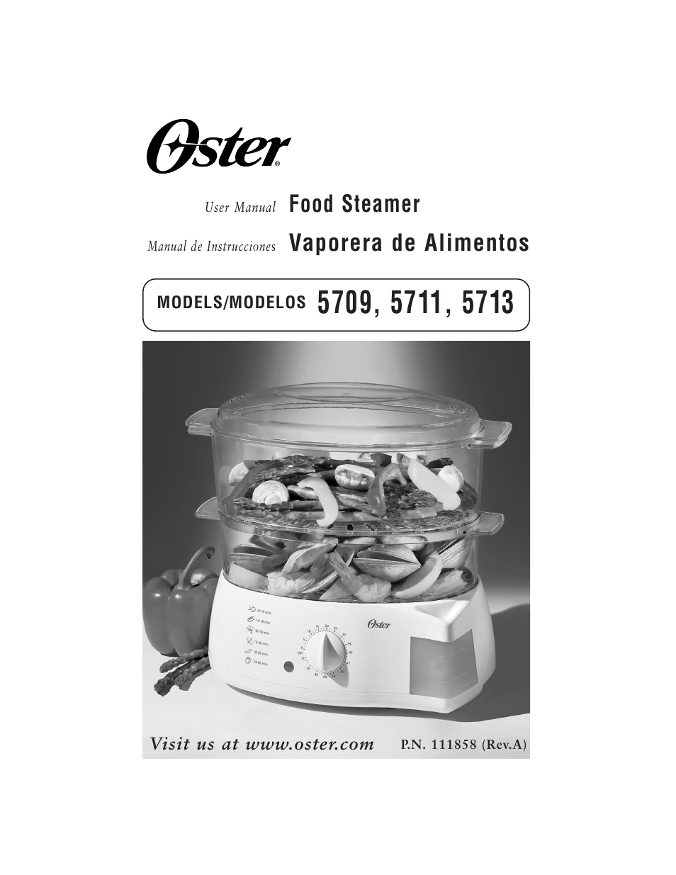 Oster 5711 User Manual | 23 pages