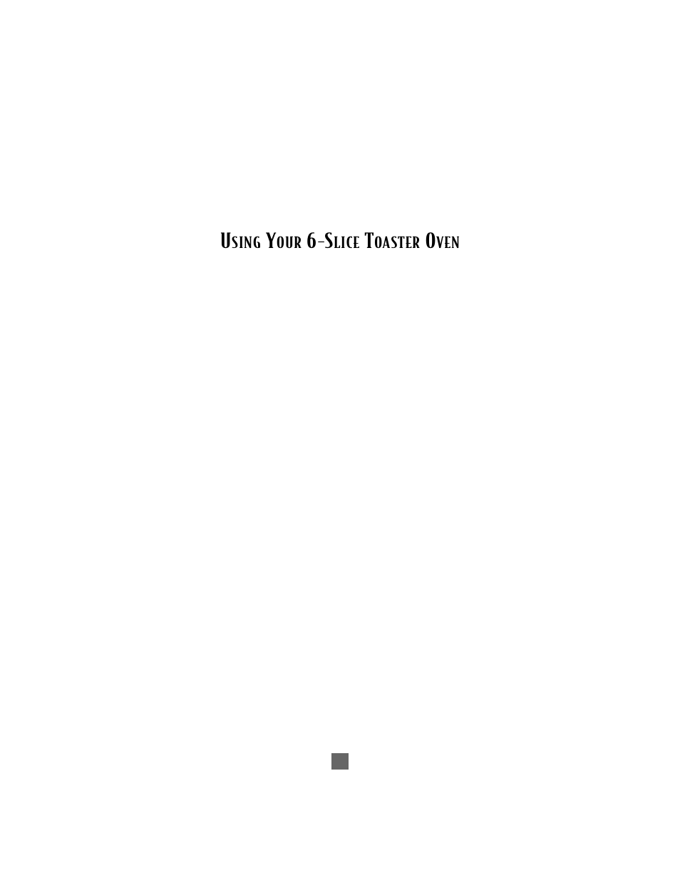 Oster 6210 User Manual | Page 6 / 36