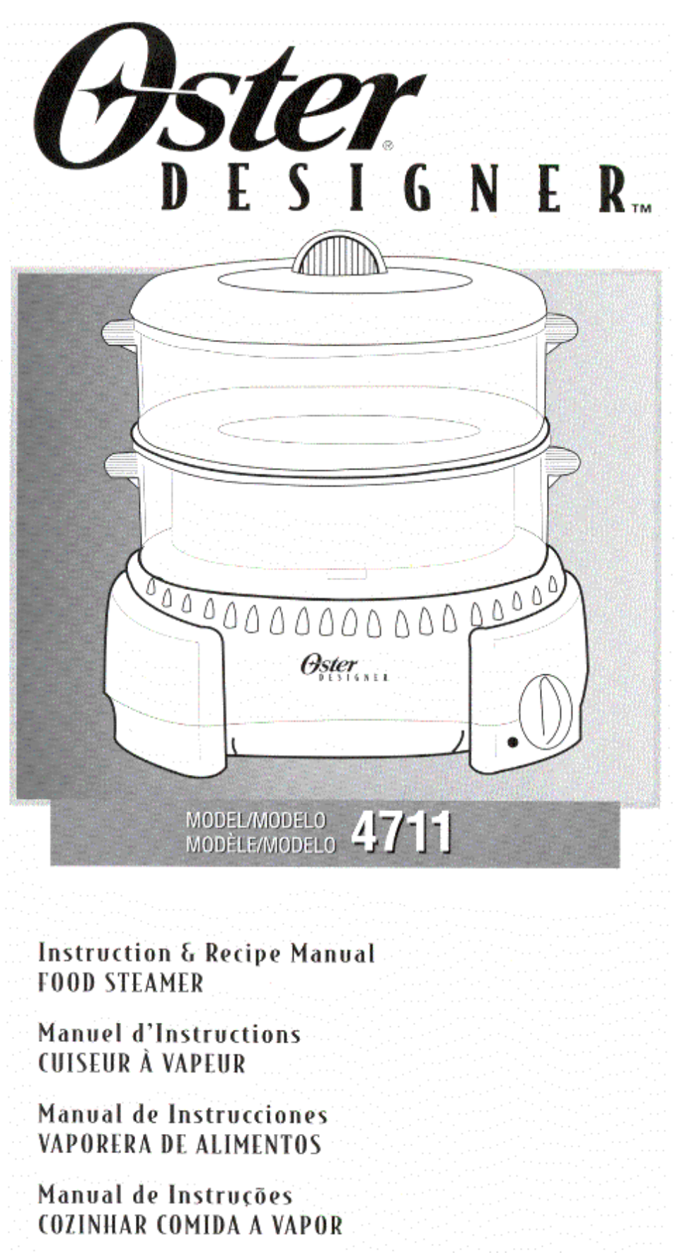 Oster DESIGNER 4711 User Manual | 44 pages