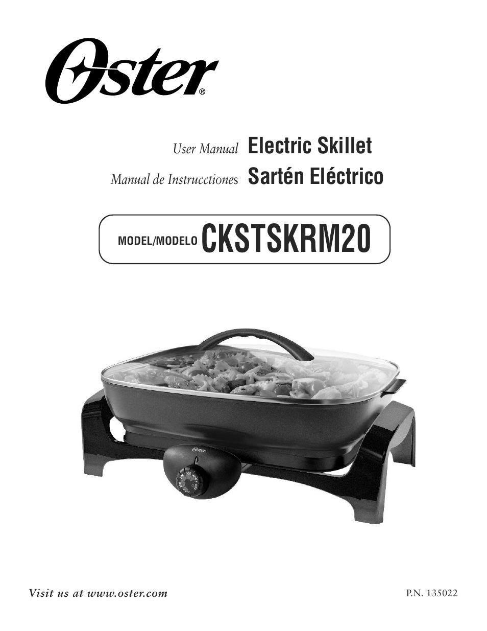 Oster CKSTSKRM20 User Manual | 40 pages