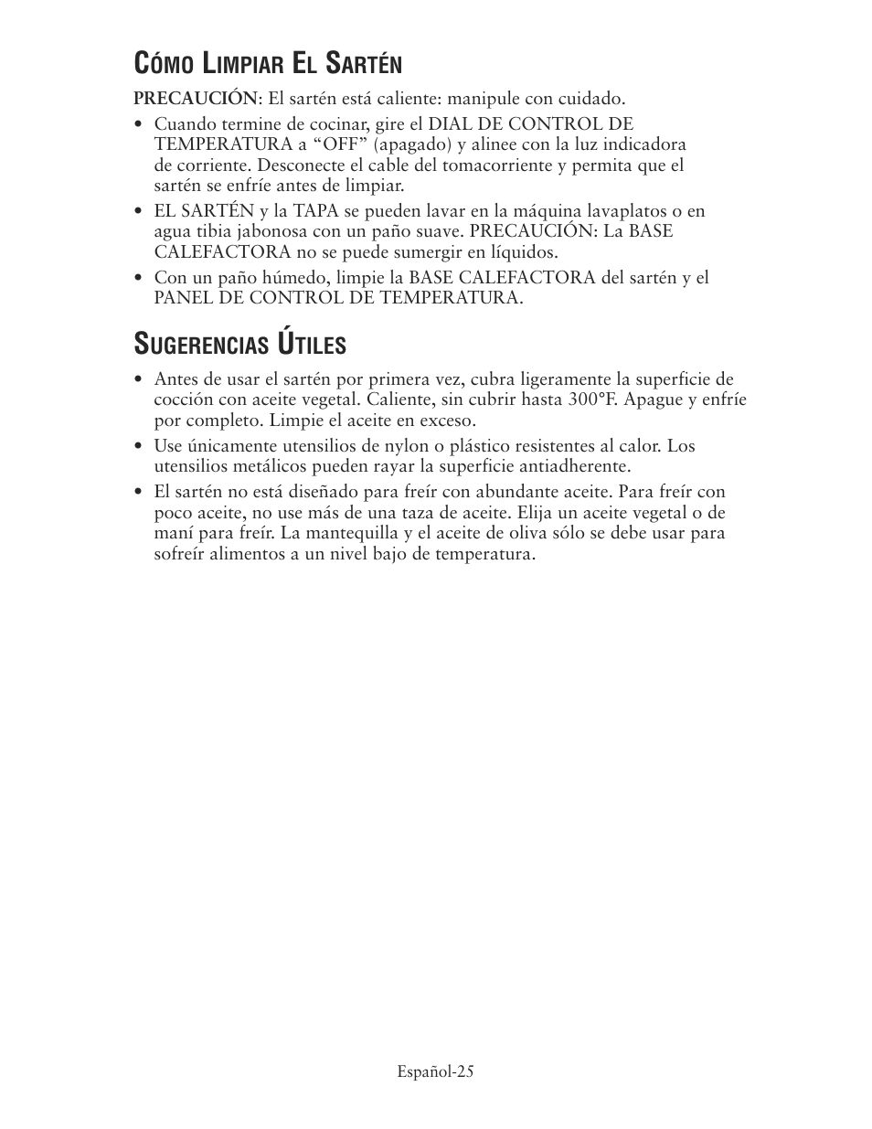 Oster CKSTSKRM20 User Manual | Page 25 / 40
