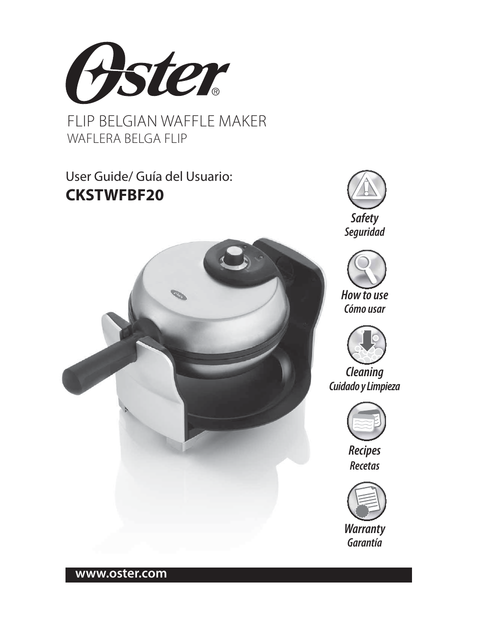 Oster CKSTWFBF20 User Manual | 32 pages
