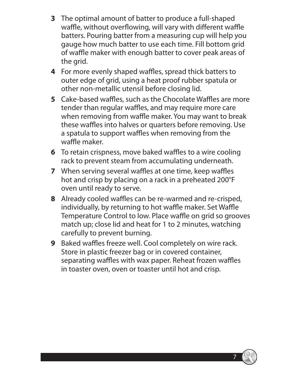 Oster CKSTWFBF20 User Manual | Page 7 / 32