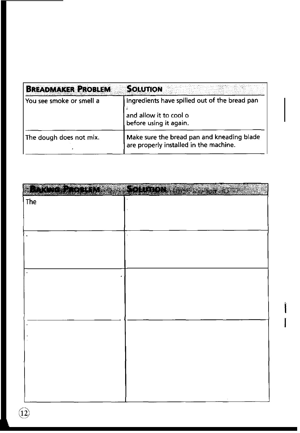 Troubleshooting | Oster 5858 User Manual | Page 12 / 24