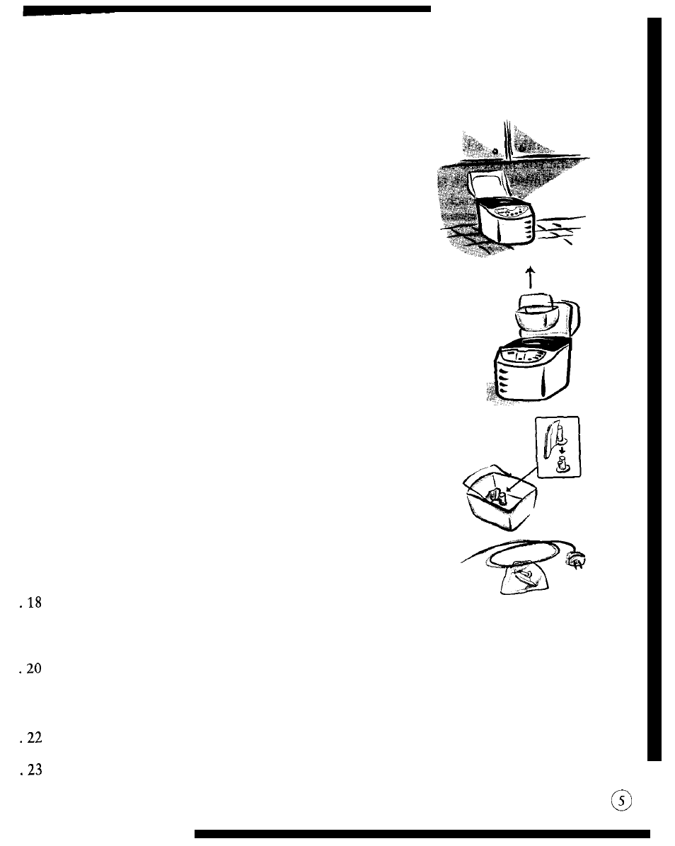 Learning about your breadmaker | Oster 5858 User Manual | Page 5 / 24