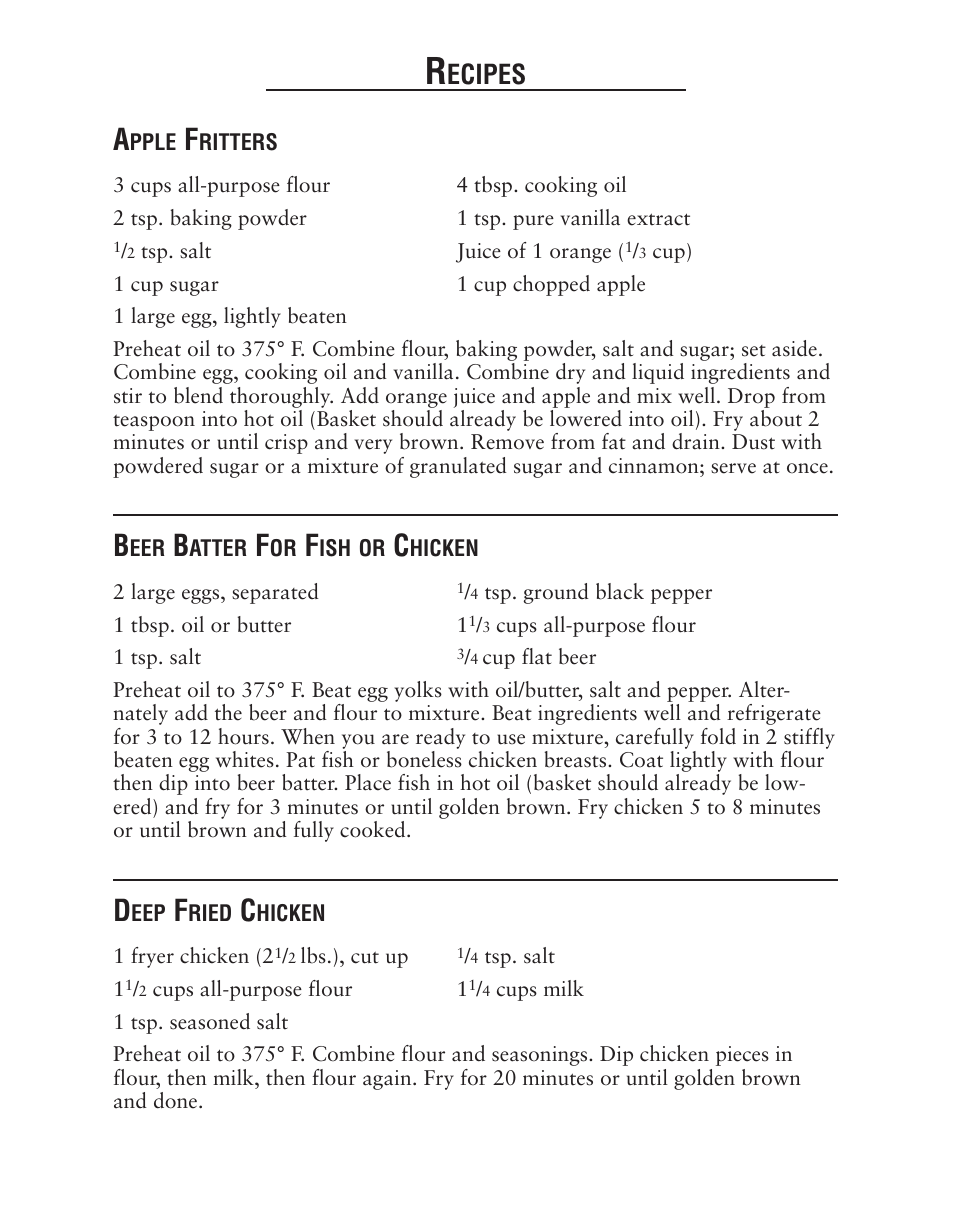 Ecipes | Oster 124465 User Manual | Page 10 / 24