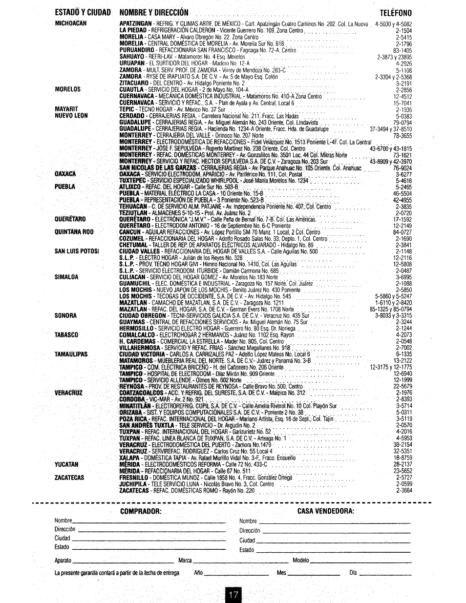 Oster TOASTERS User Manual | Page 17 / 30