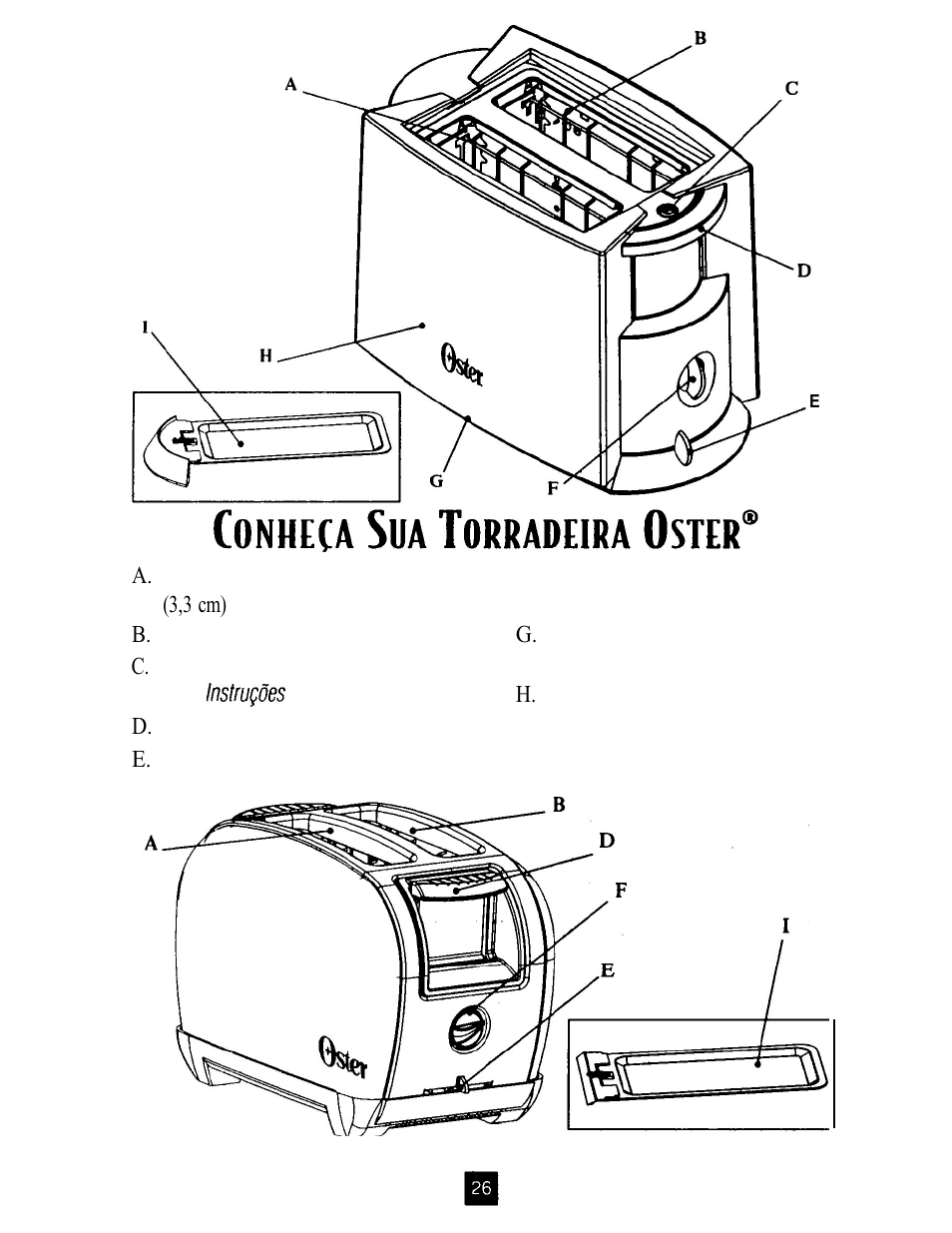Oster TOASTERS User Manual | Page 26 / 30