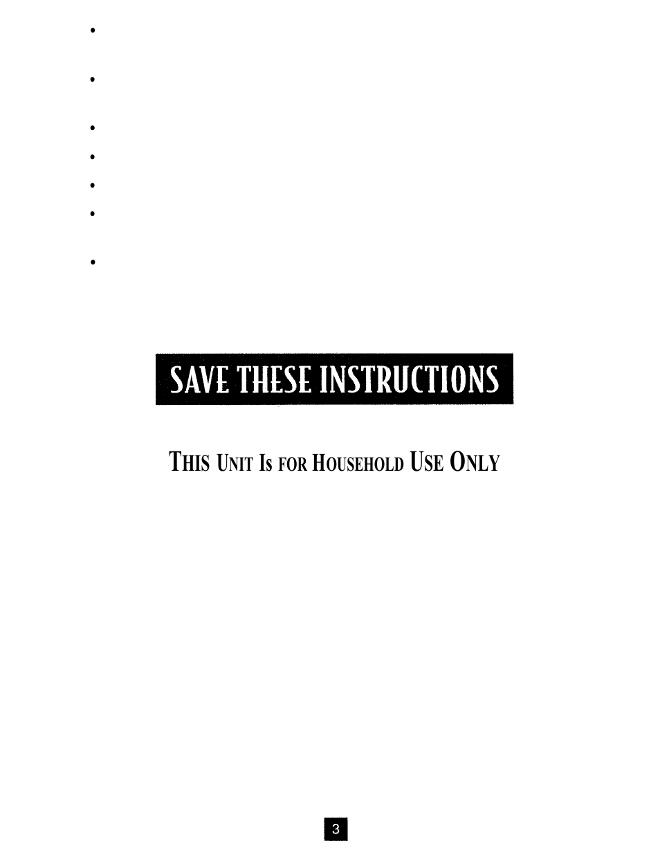 Oster TOASTERS User Manual | Page 3 / 30