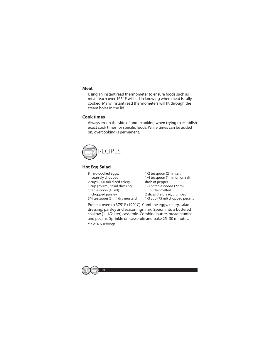 Recipes | Oster CKSTSTMM10 User Manual | Page 14 / 40