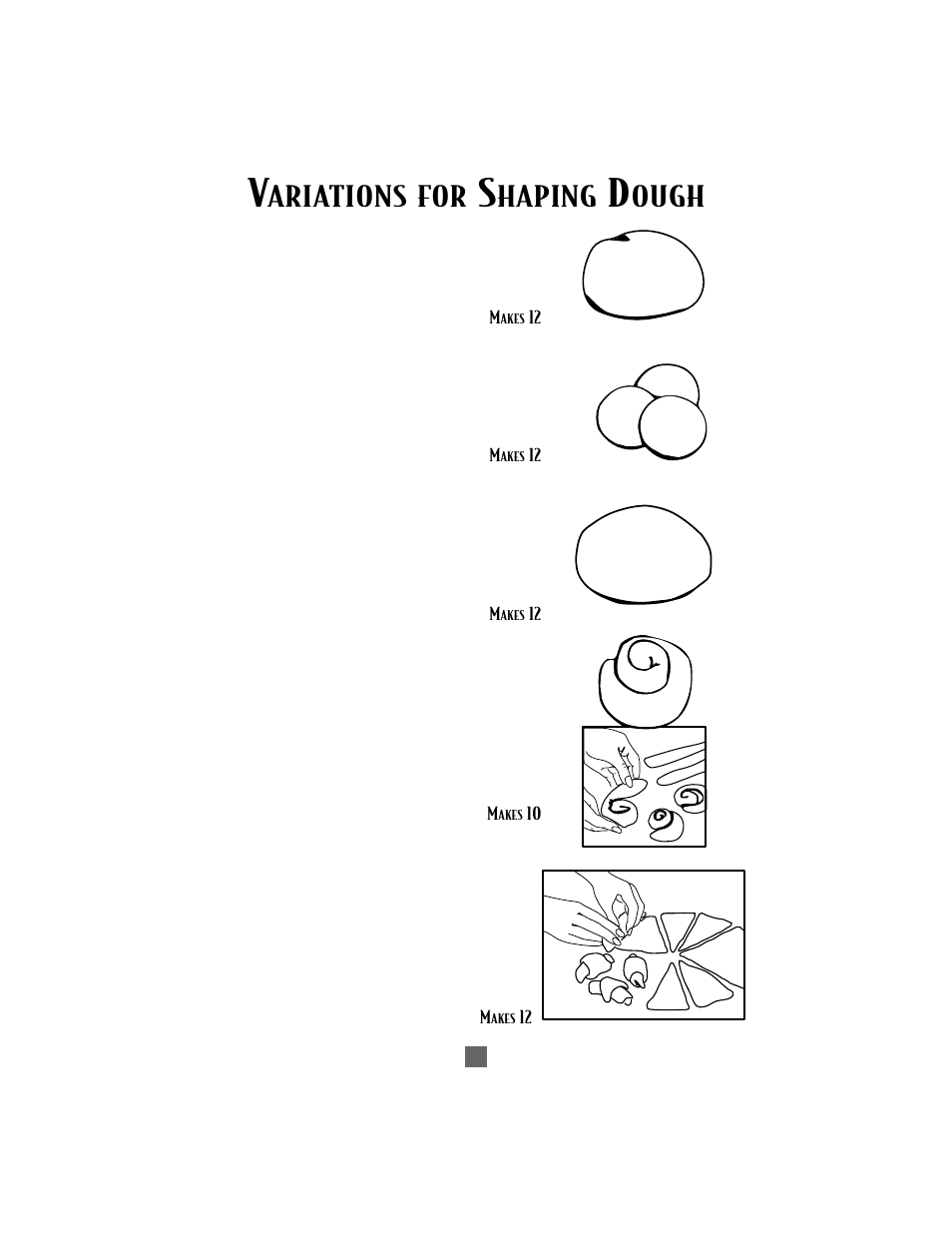 Ariations for, Haping, Ough | Oster P. N. 101017 User Manual | Page 36 / 56
