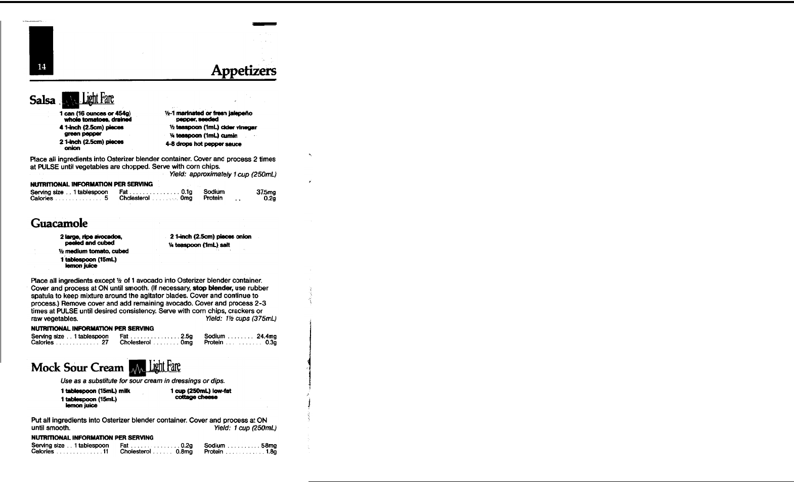 Oster IZER CLASSIC BLENDER User Manual | Page 16 / 56
