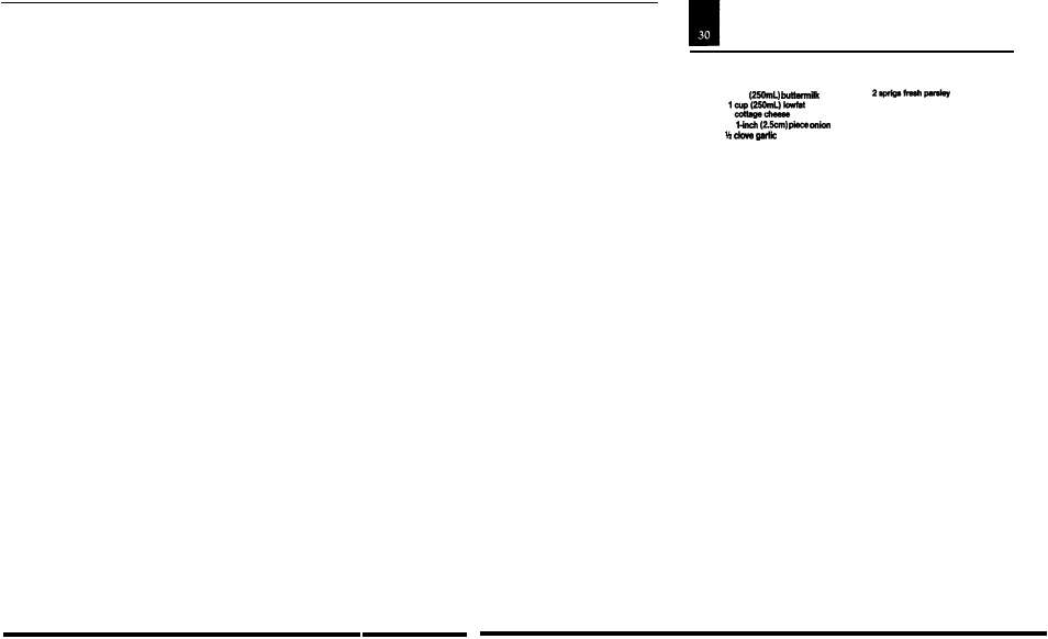 Salad dressings, Low-calorie ranch dressing | Oster IZER CLASSIC BLENDER User Manual | Page 32 / 56