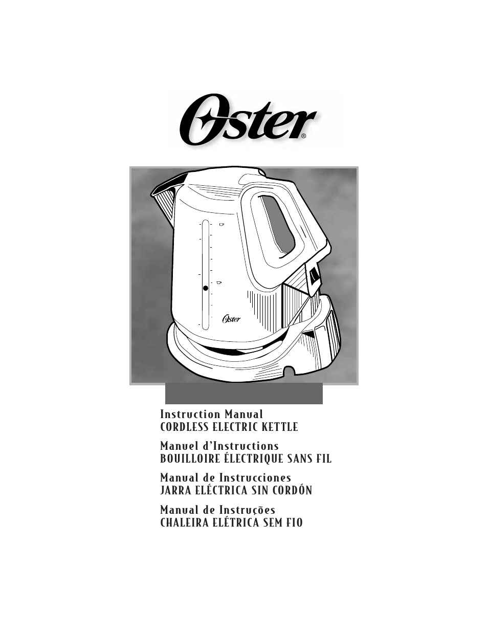 Oster CORDLESS 3207 User Manual | 32 pages