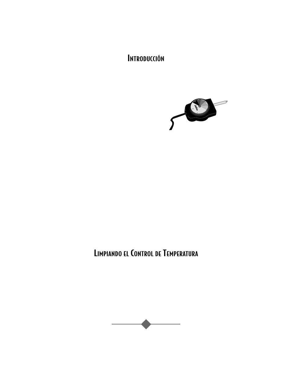 Ntroducción, Impiando el, Ontrol de | Emperatura r | Oster 4806 User Manual | Page 31 / 56