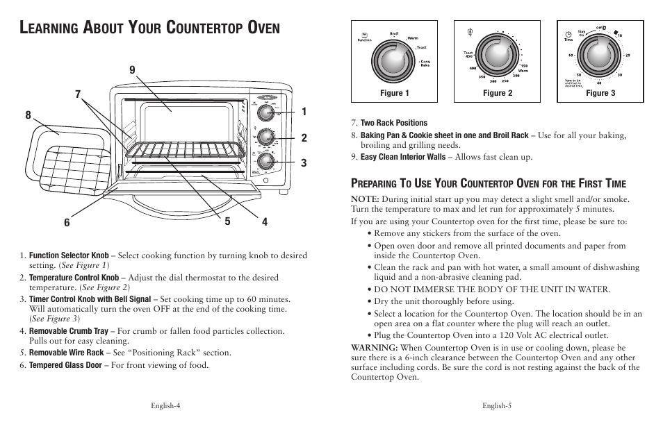 Earning, Bout, Ountertop | Oster 139214 User Manual | Page 3 / 16