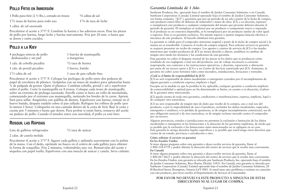 Oster CKSTDFZM70 User Manual | Page 12 / 12