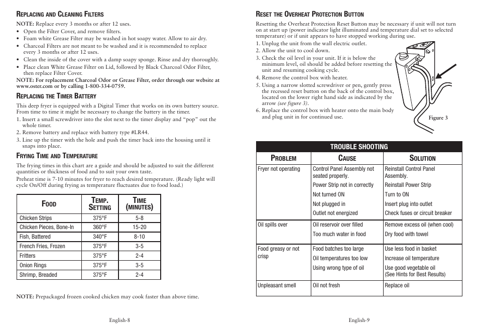 Oster CKSTDFZM70 User Manual | Page 5 / 12