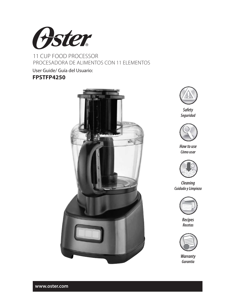 Oster FPSTFP4250 User Manual | 28 pages