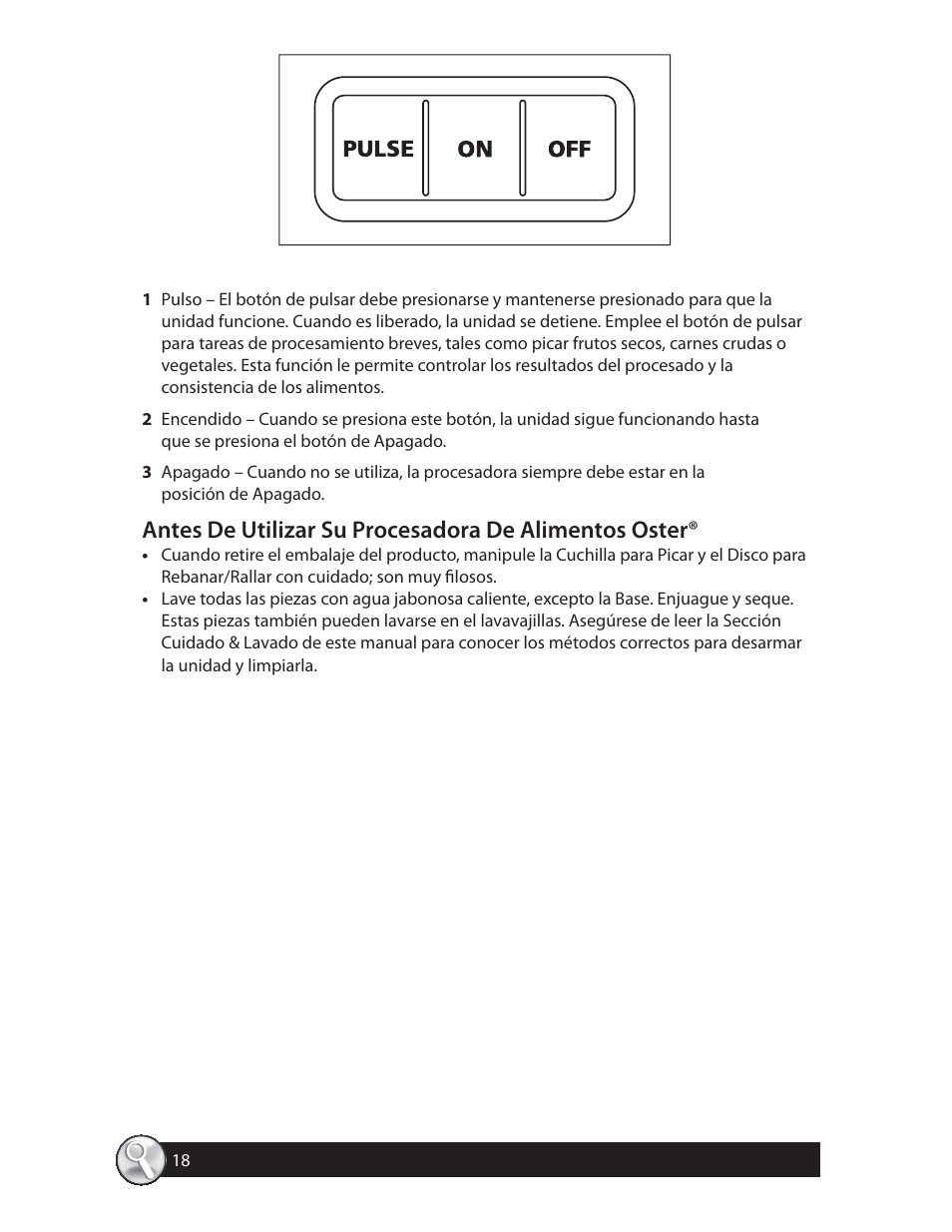 Oster FPSTFP4250 User Manual | Page 18 / 28