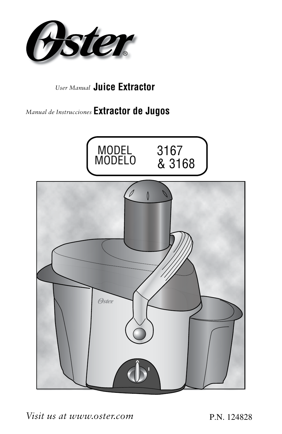 Oster 124828 User Manual | 26 pages