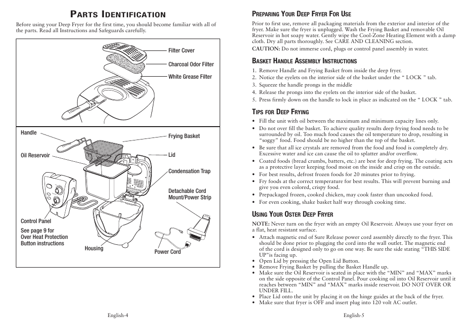 Oster CKSTDFZM53 User Manual | Page 3 / 12