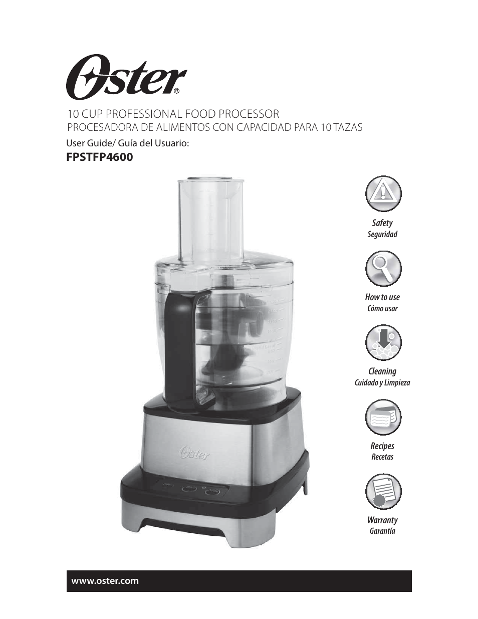 Oster 137299 User Manual | 28 pages