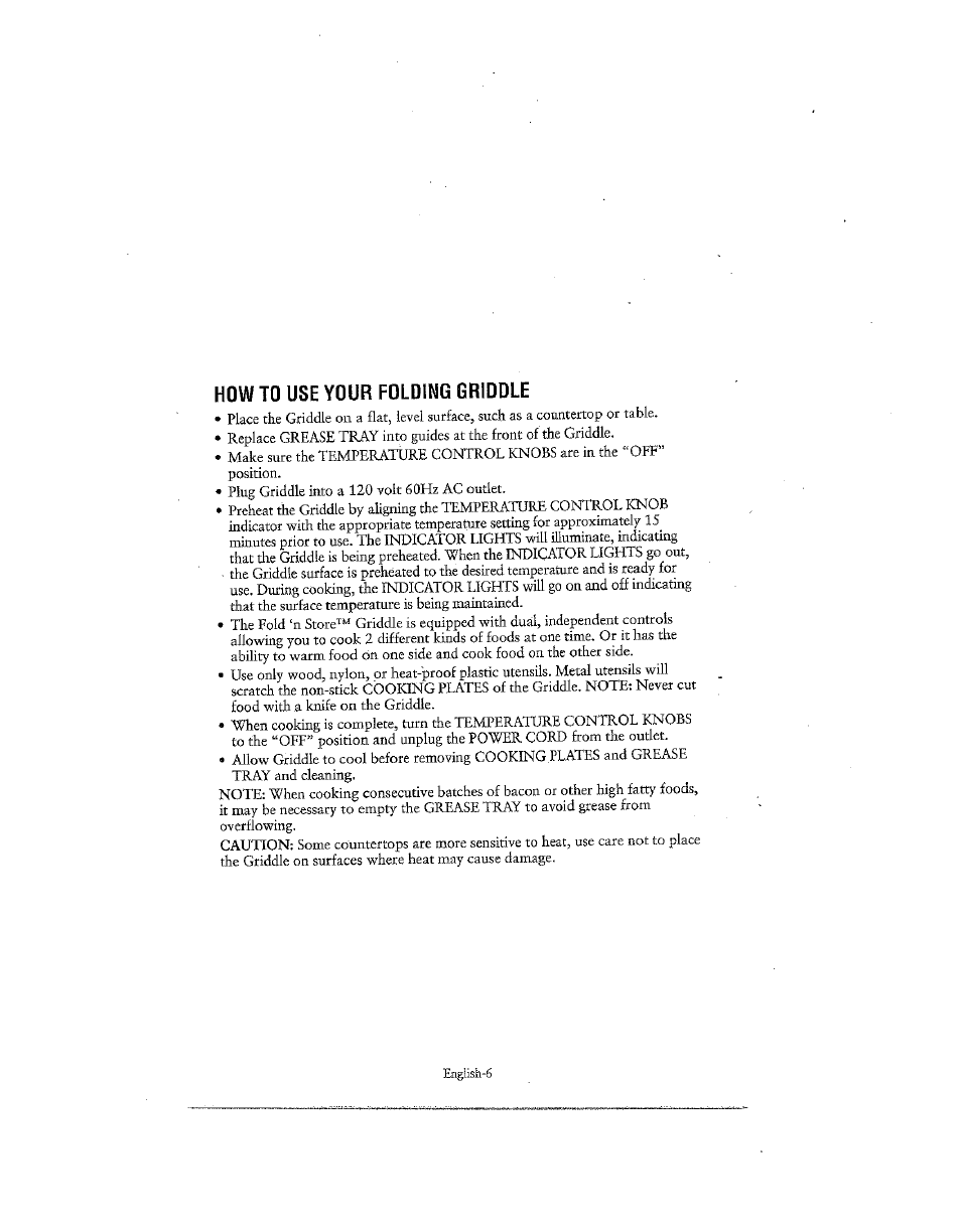 Oster CKSTGRFM40 User Manual | Page 6 / 9