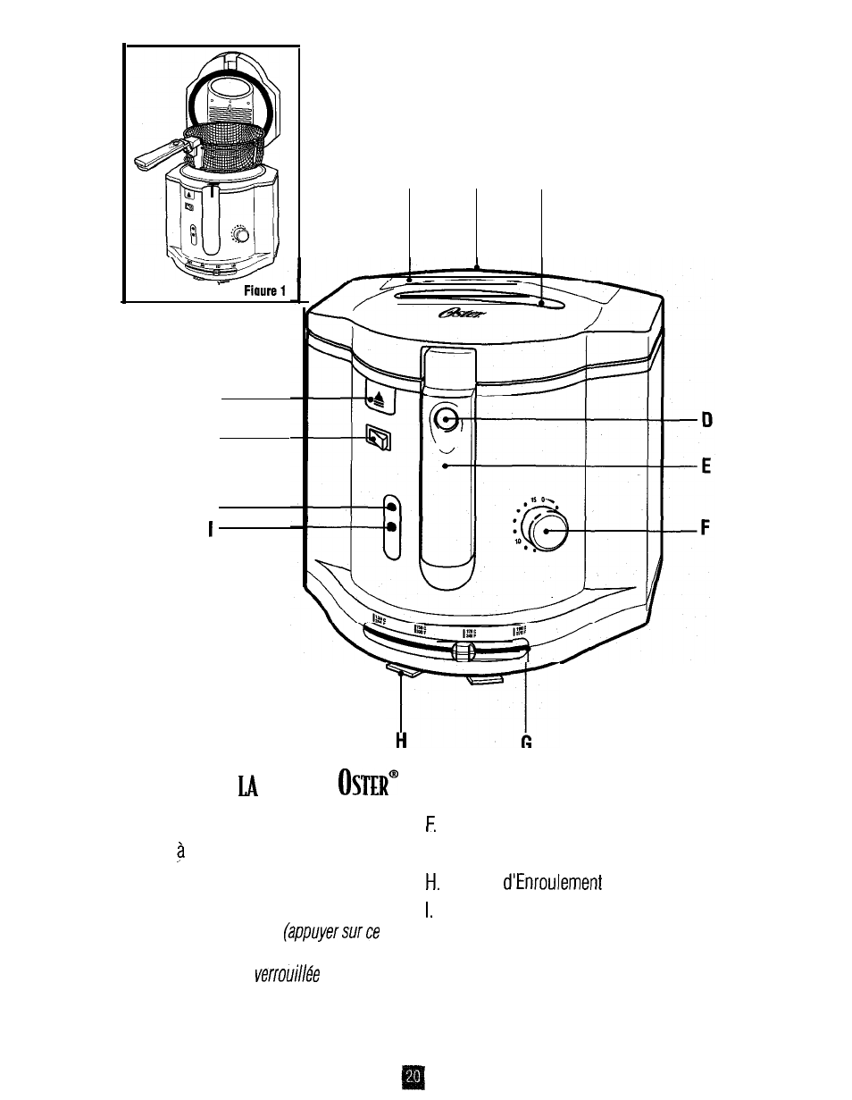 Escription de, Riteuse | Oster 3246 User Manual | Page 20 / 60